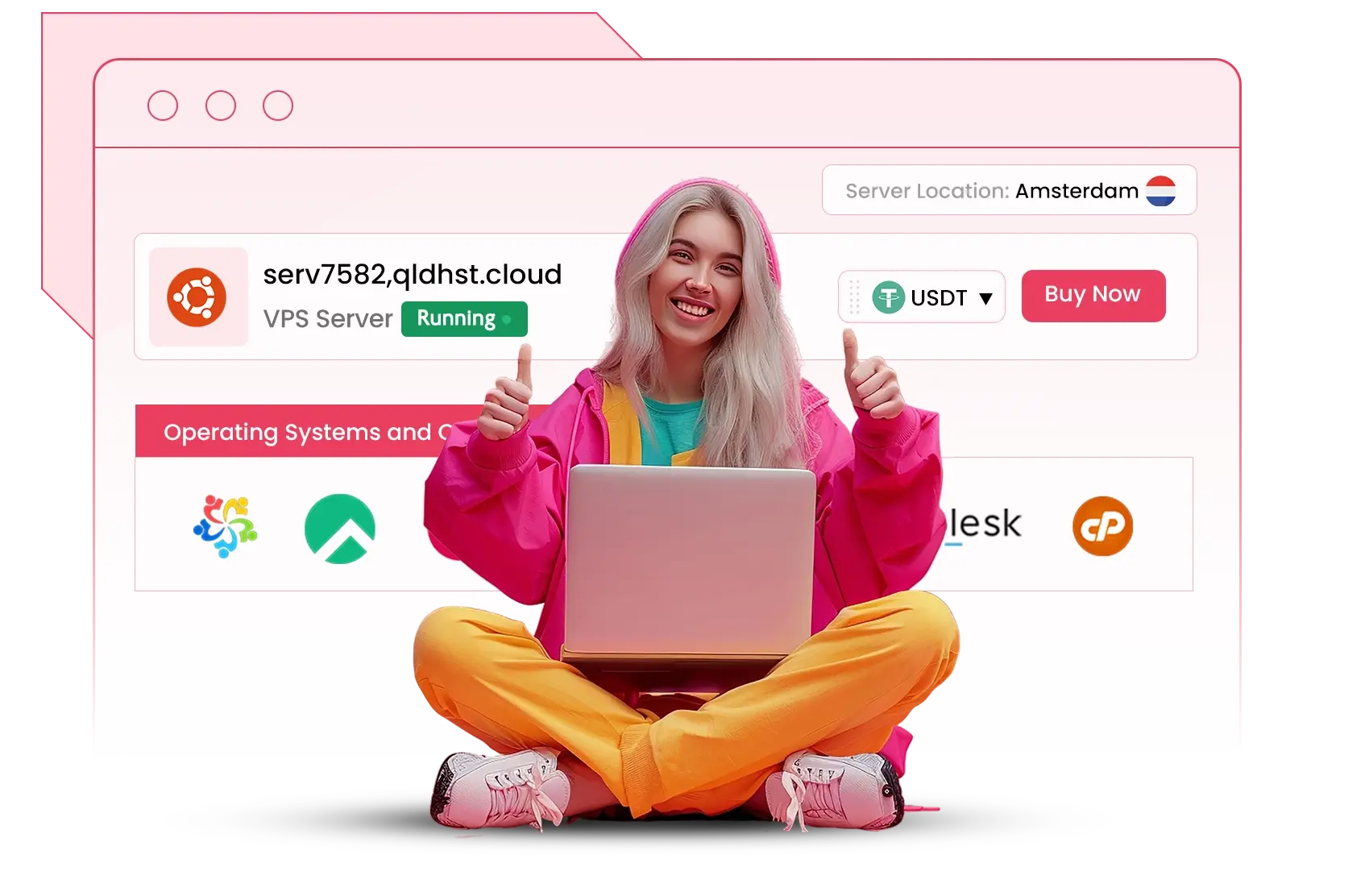 Buy VPS with USDT