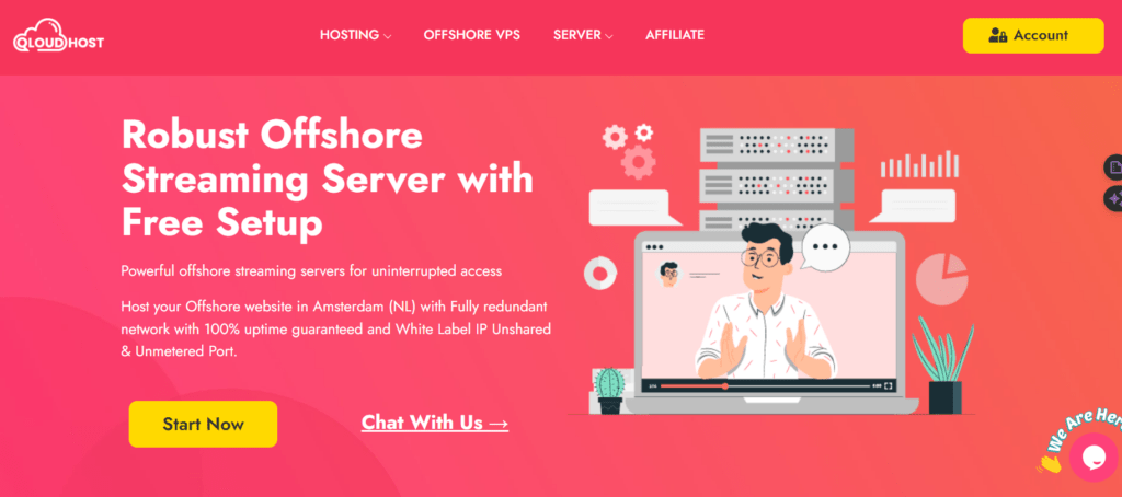 QloudHost - Streaming Dedicated Server