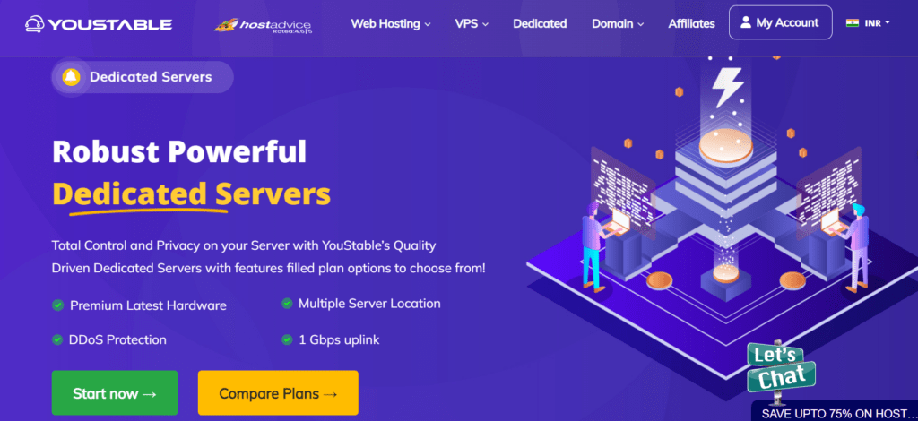 YouStable Dedicated Server