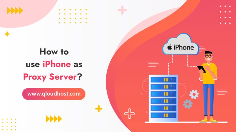 how to use iPhone as proxy server