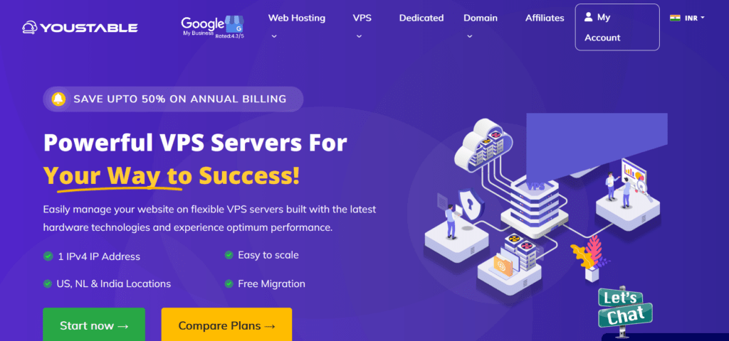 YouStable - VPS Hosting