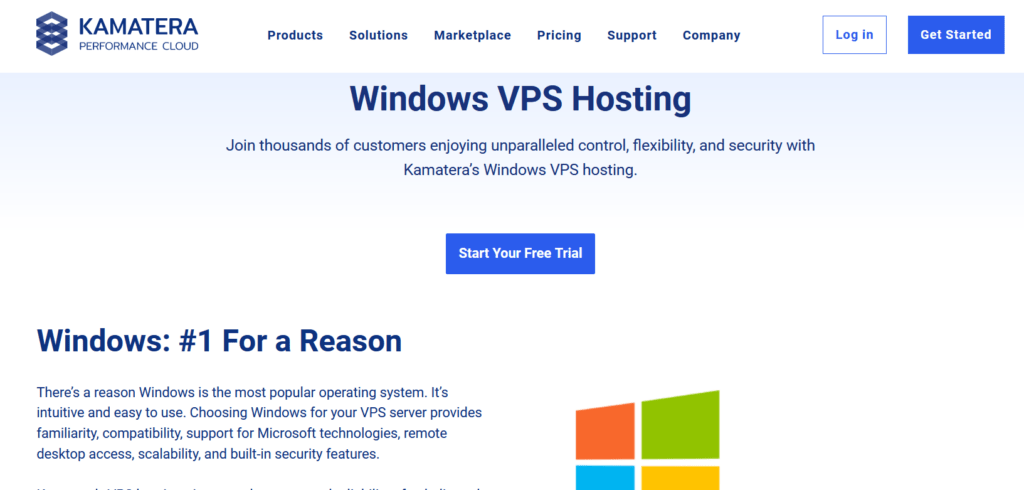 Kamatera - Windows VPS Hosting