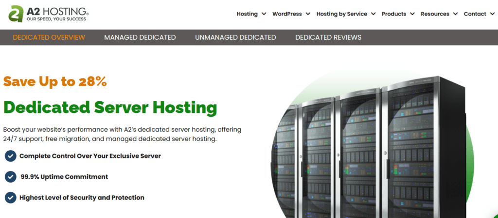 A2Hosting - Dedicated Server