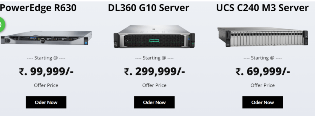 ServerBasket Pricing