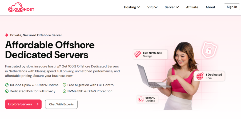 QloudHost - Dedicated Server