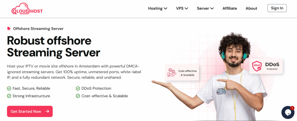 QloudHost - Best IPTV Hosting Providers
