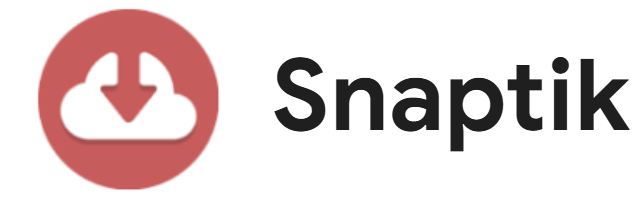 SnapTik Chrome Extension