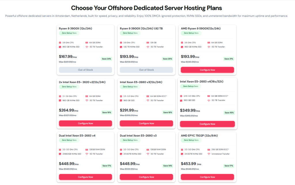 Best NVIDIA GPU Server Plan and Pricing