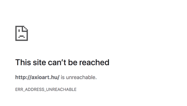 ERR_ADDRESS_UNREACHABLE Error In Chrome