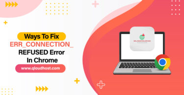 ERR_CONNECTION_REFUSED Error