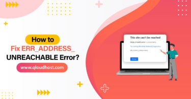 How to fix ERR_ADDRESS_UNREACHABLE Error