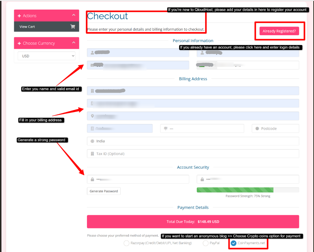 Crypto Payment For Anonymity
