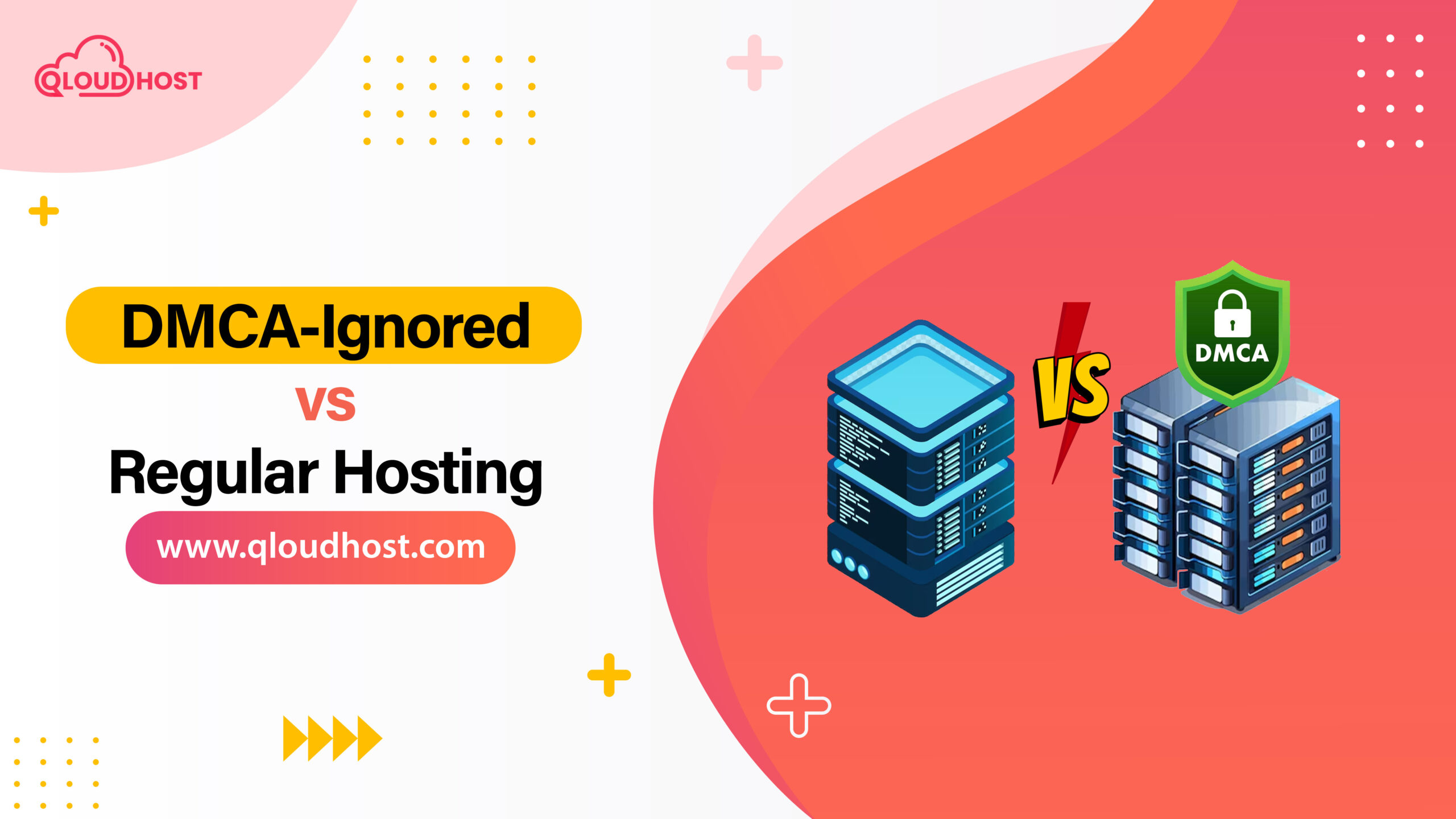 DMCA Ignored vs Regular Hosting